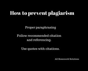 how to prevent plagiarism